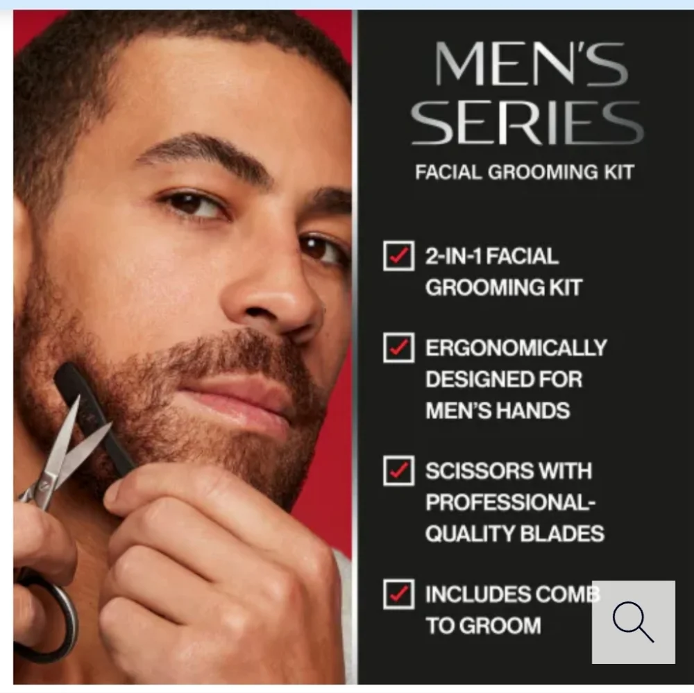 Revlon Men's Series Scissors and Isaac Mizrahi Cuticle Nipper Set